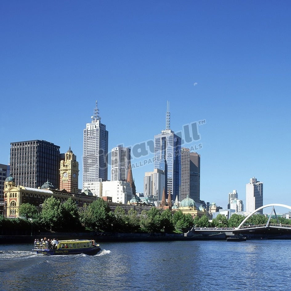 Footbridge over Yarra River, Melbourne, Victoria, Australia - Pickawall