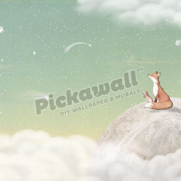 Fox on the Moon by Kikki Belle - Pickawall