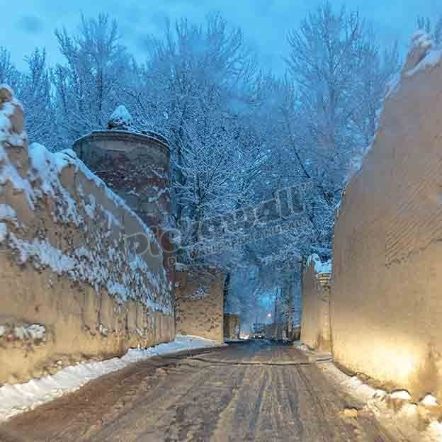 Fresh snow landscape - Pickawall