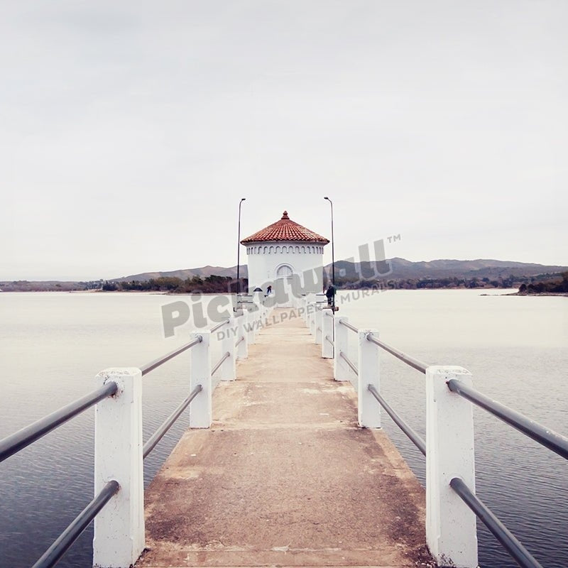 Gazebo on a lake' - Pickawall