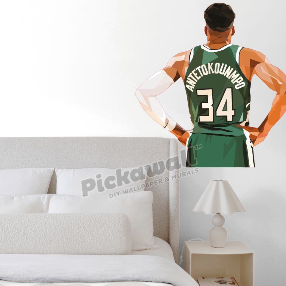 Giannis Antetokounm NBA Jersey Decal by DG Designs - Pickawall