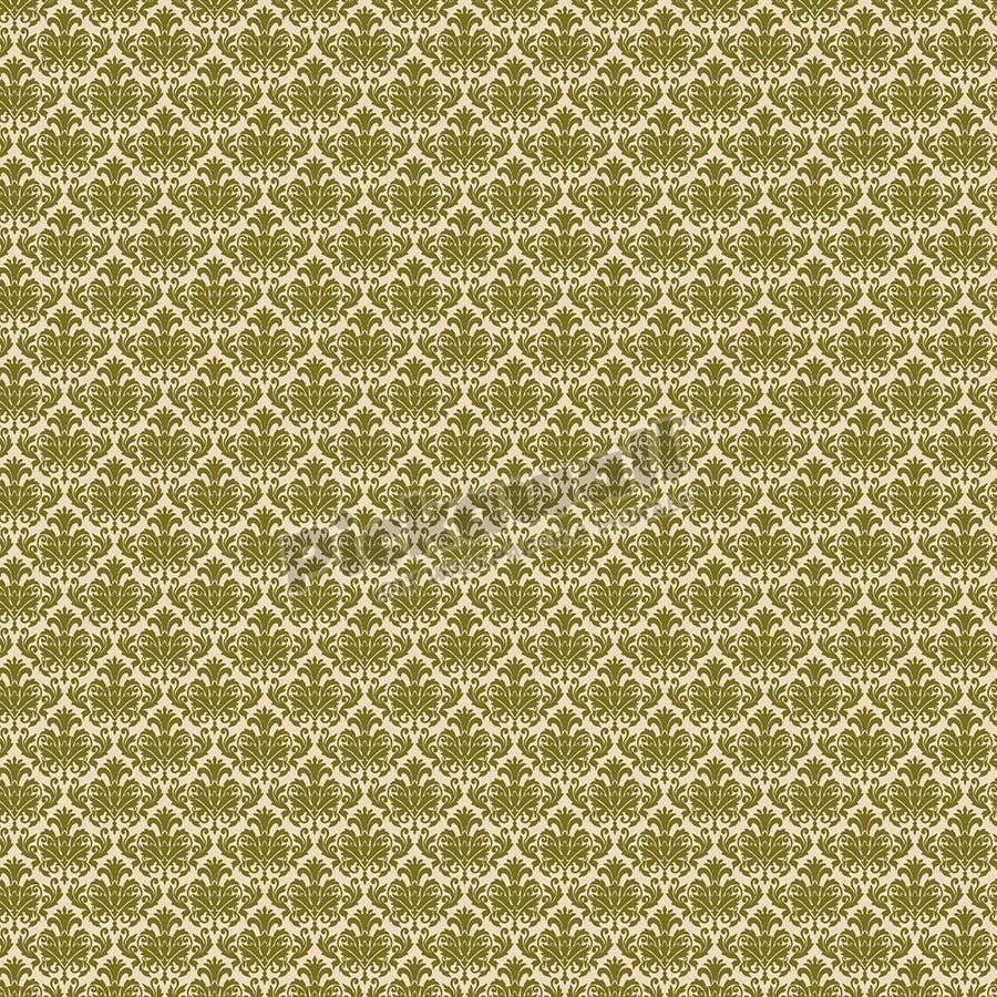 Gold Damask on Cream - Pickawall