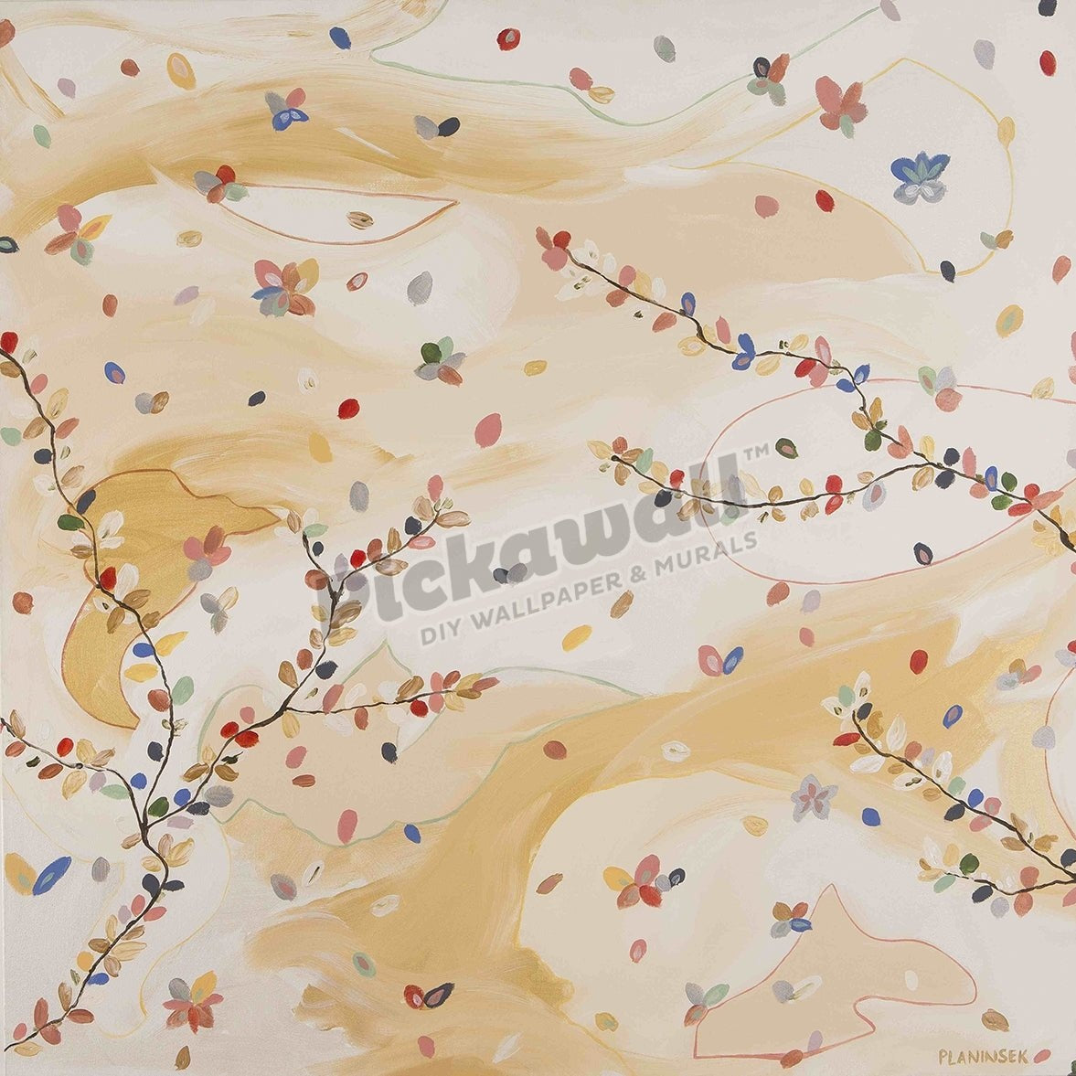Golden Bloom 1 - Pickawall