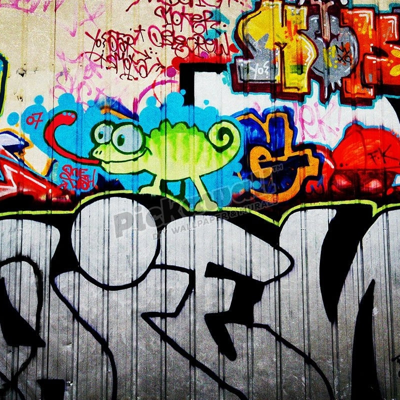 Graffiti lizard - Pickawall