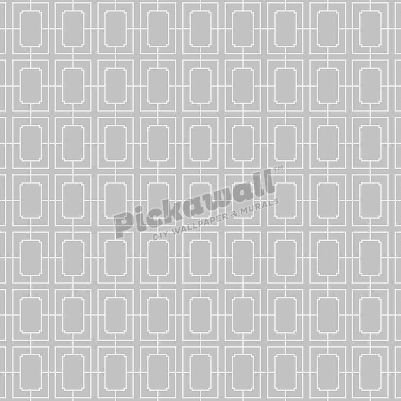 Grey geometric tile pattern - Ben and Danielle HR, VIC House - Pickawall
