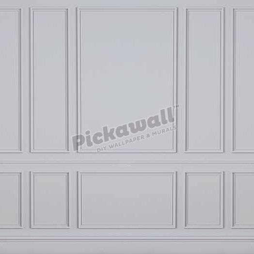 Grey Moulding Panels - Pickawall