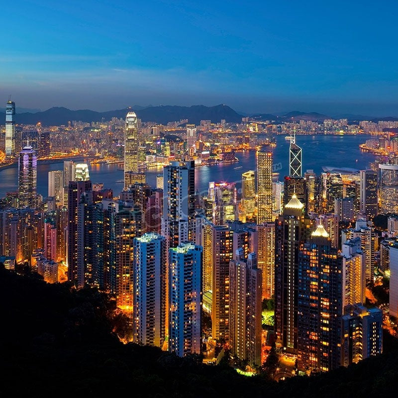 Hong Kong from Victoria Peak, Hong Kong - Pickawall