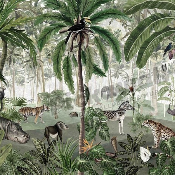 In the Jungle by Kikki Belle - Pickawall