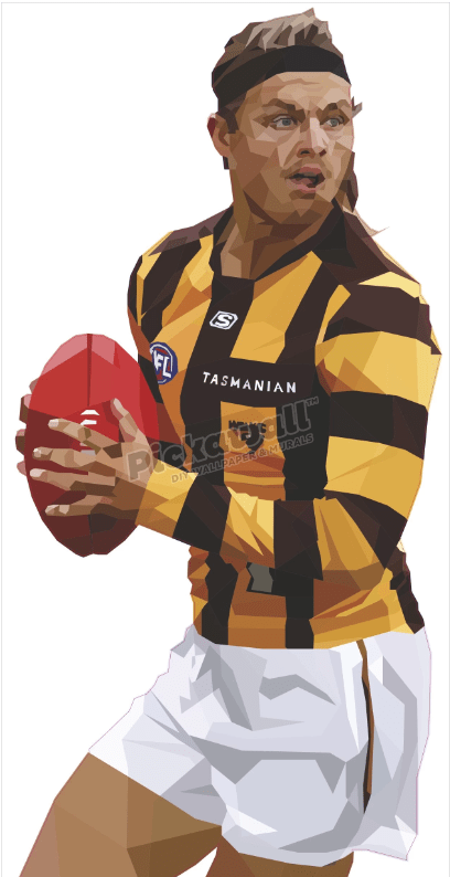 Jack Ginnivan Decal by DG Designs X AFL - Pickawall