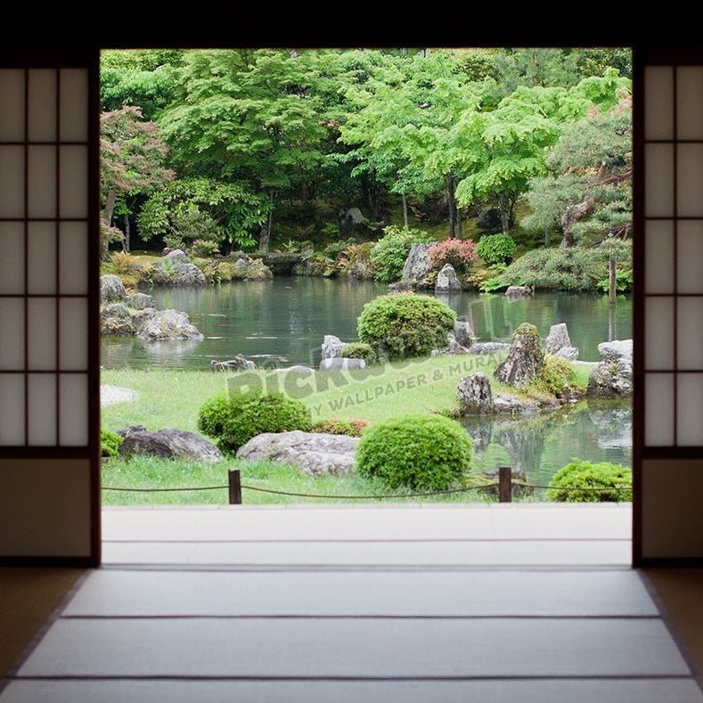 Japanese garden in Kyoto, Japan - Pickawall