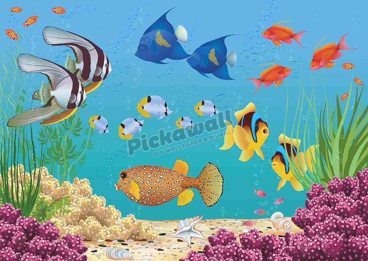 Kids Nursery - Aquarium - Pickawall