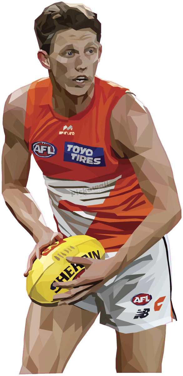 Lachie Whitfield Decal by DG Designs X AFL - Pickawall