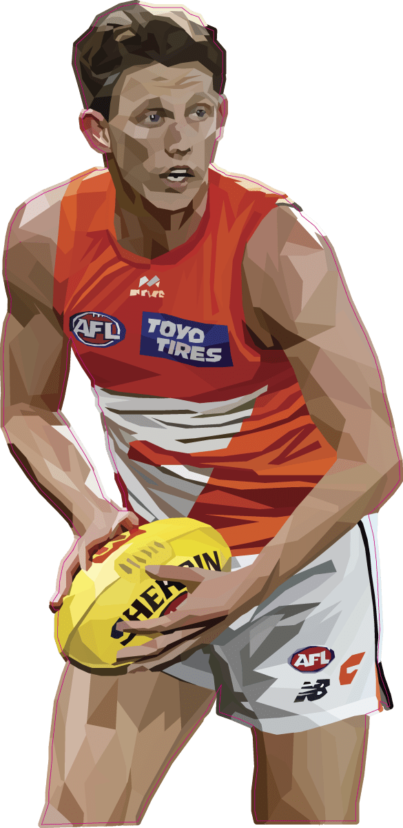 Lachie Whitfield Decal by DG Designs X AFL - Pickawall
