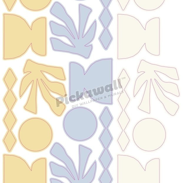 Large Shapes Decals by Celia Loves - Pickawall