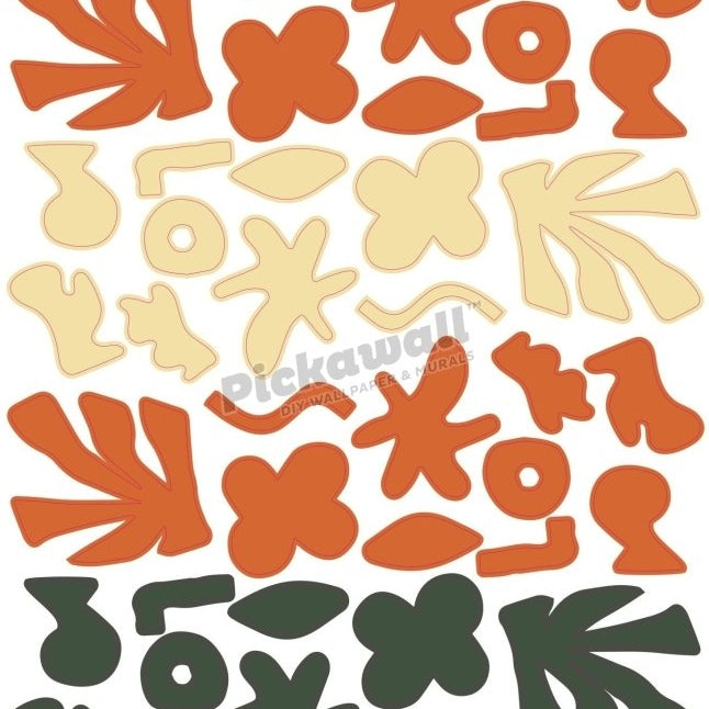Large Shapes Decals by Celia Loves - Pickawall