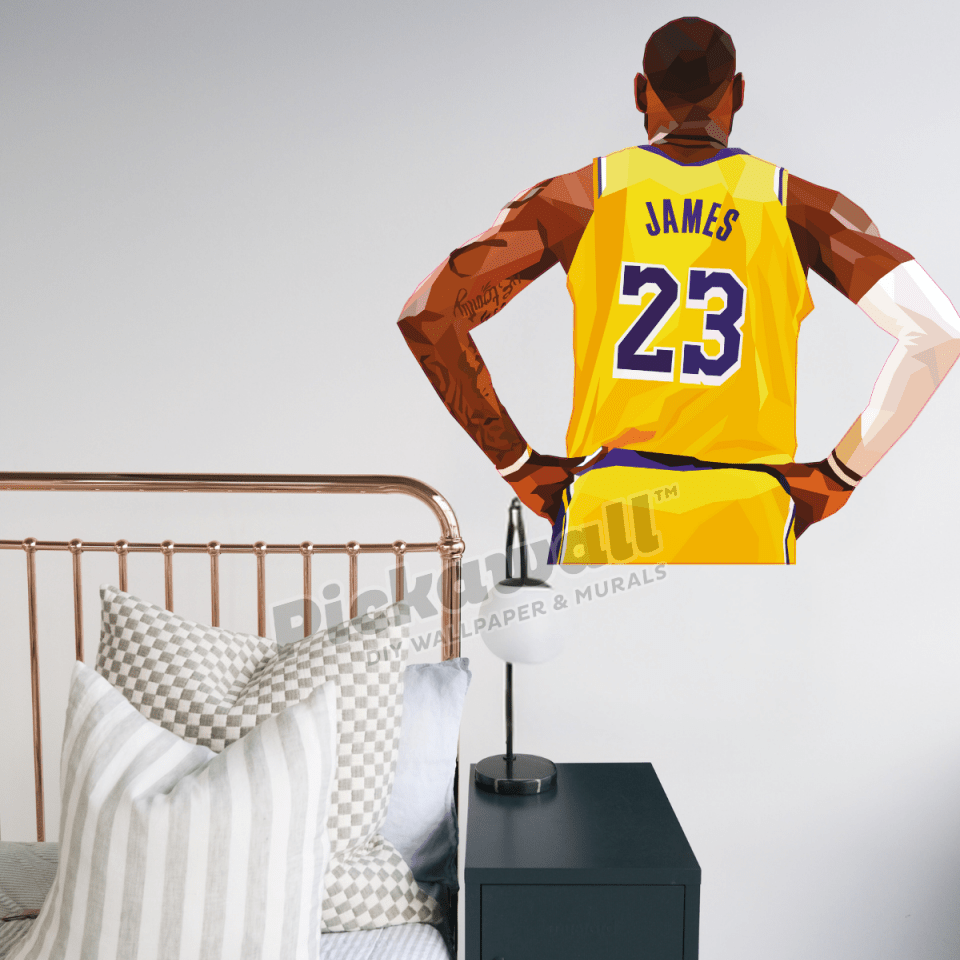 Lebron James NBA Jersey Decal by DG Designs - Pickawall