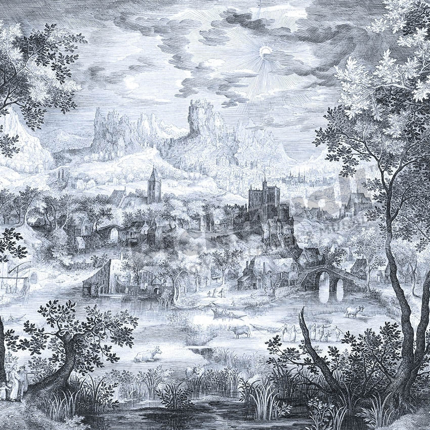 Little Village in the Clouds by Madam Blanc - Pickawall