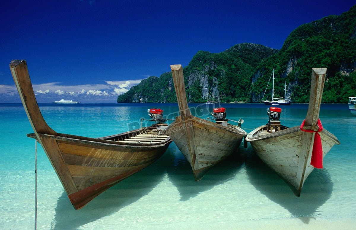 Longtail boat Thailand - Pickawall