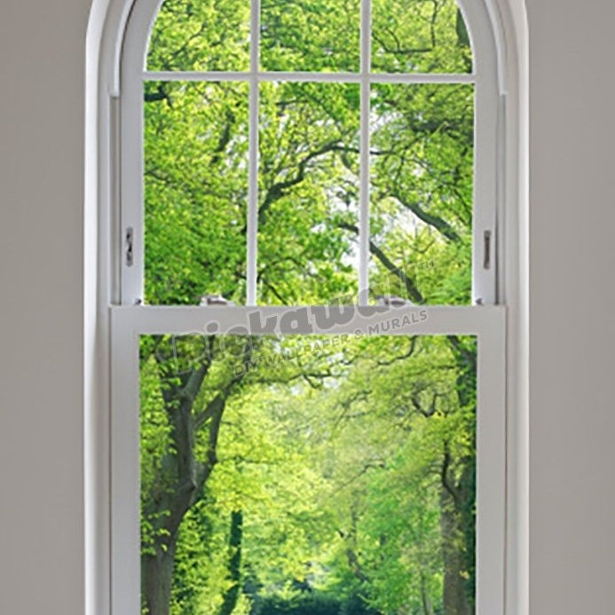 Lush Garden window - Pickawall