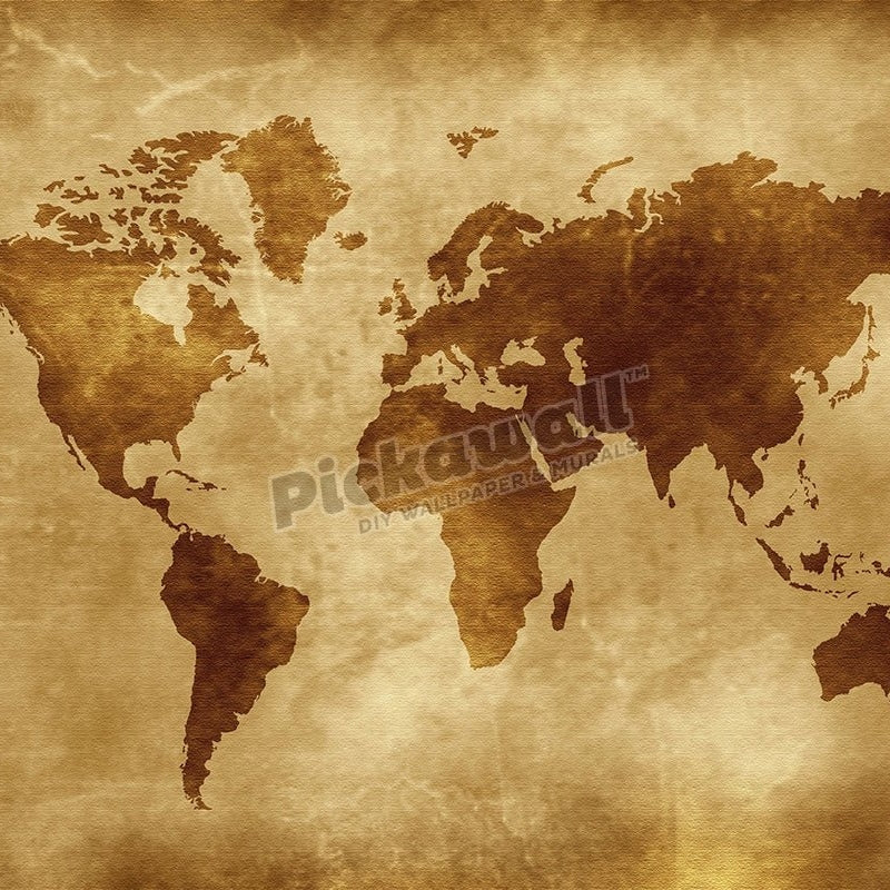 Map of the world world illustration - Pickawall