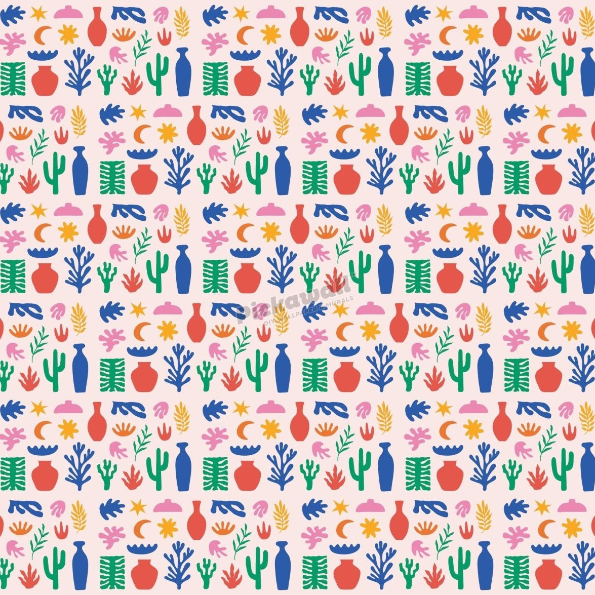 Matisse-esqe Pattern - Pickawall