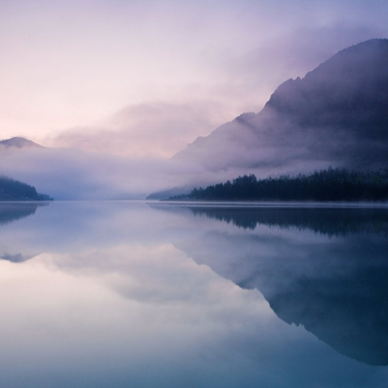 Morning at lake plansee - Pickawall