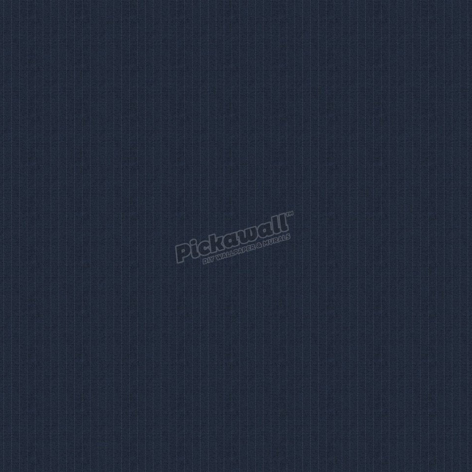 Navy Linen Pinstripe - Pickawall