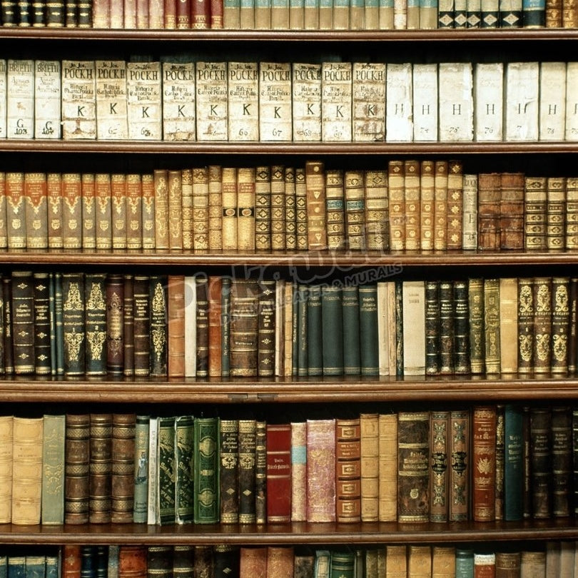 Old Bookshelves - Pickawall