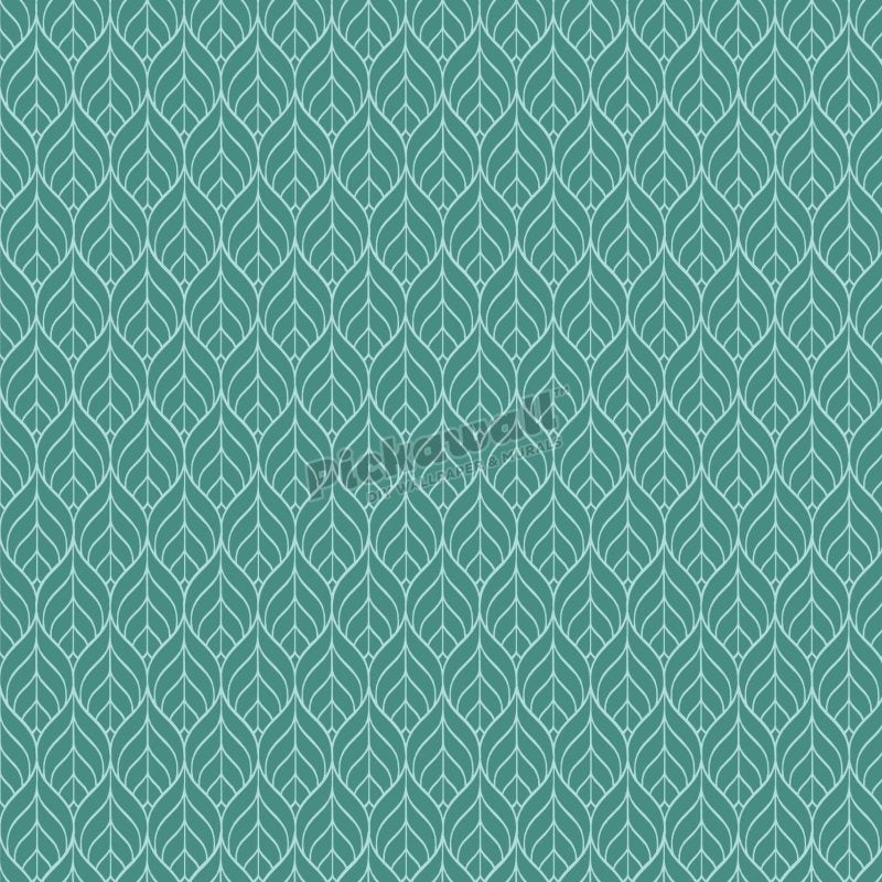 Peacock Cyan by Loren Shoemark - Pickawall