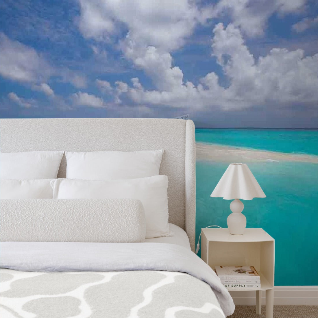 Maldives, Indian Ocean, Asia wallpaper in a bedroom - Pickawall