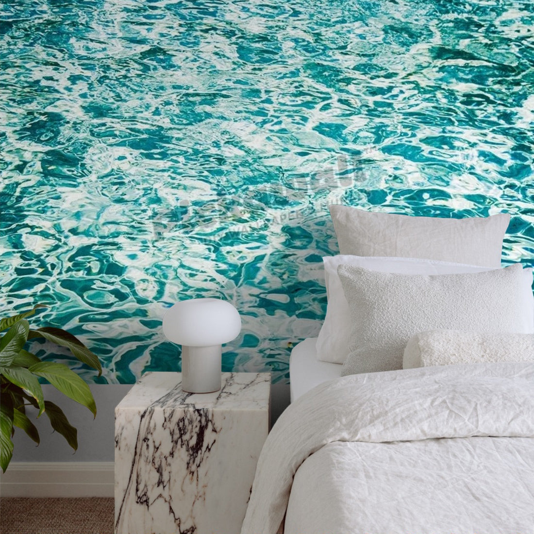 Cataract Gorge Tasmania wallpaper in a bedroom - Pickawall