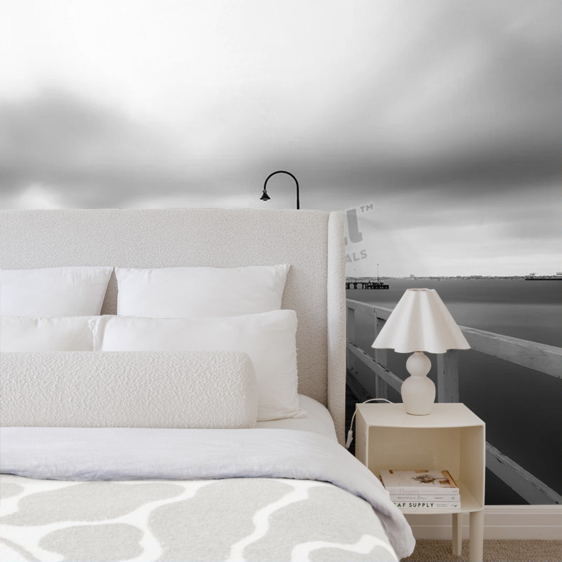 Pier of Dreams, wallpaper in a bedroom - Pickawall