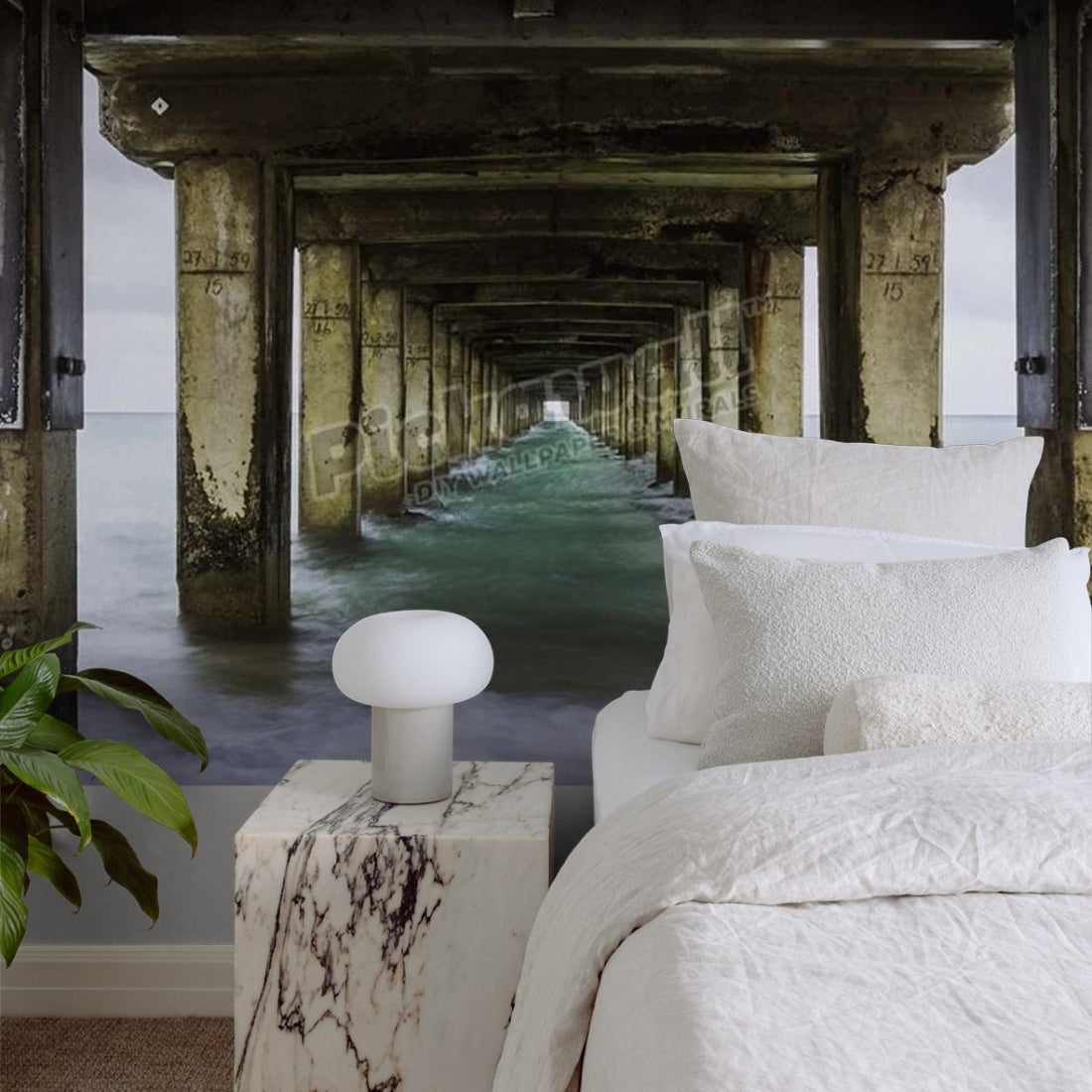 Waves of Dromana, The Return wallpaper in a bedroom - Pickawall
