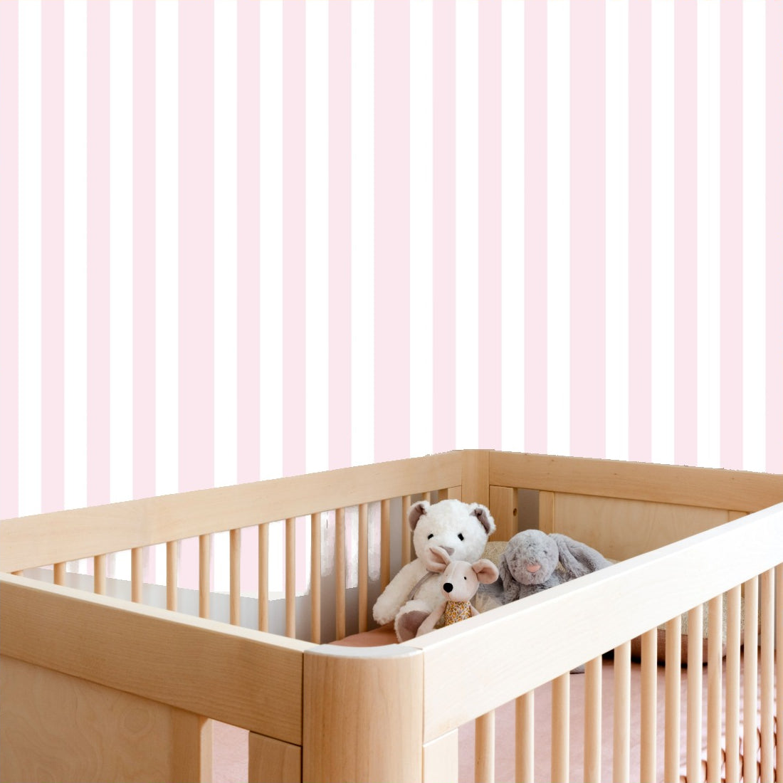 Custom Stripes - Can be any colour and made to any width, please advise. wallpaper in a nursery - Pickawall