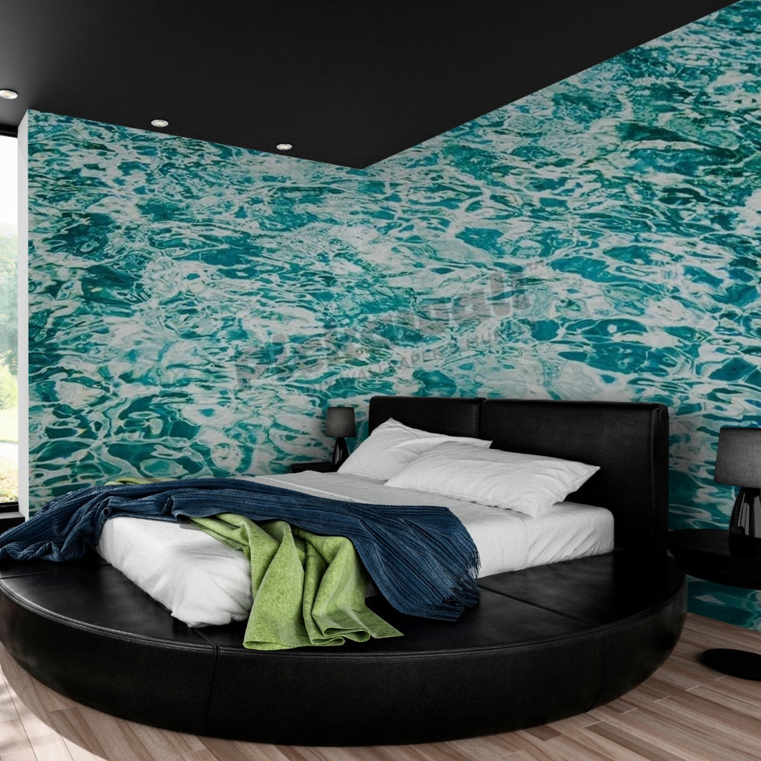 Cataract Gorge Tasmania wallpaper in a bedroom - Pickawall
