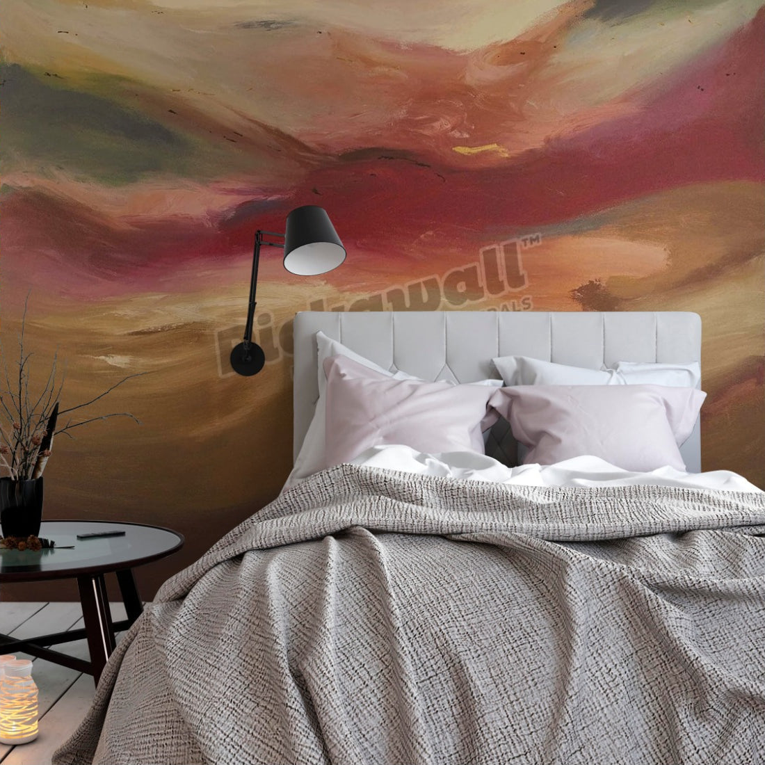 Enchantment wallpaper in a bedroom - Pickawall