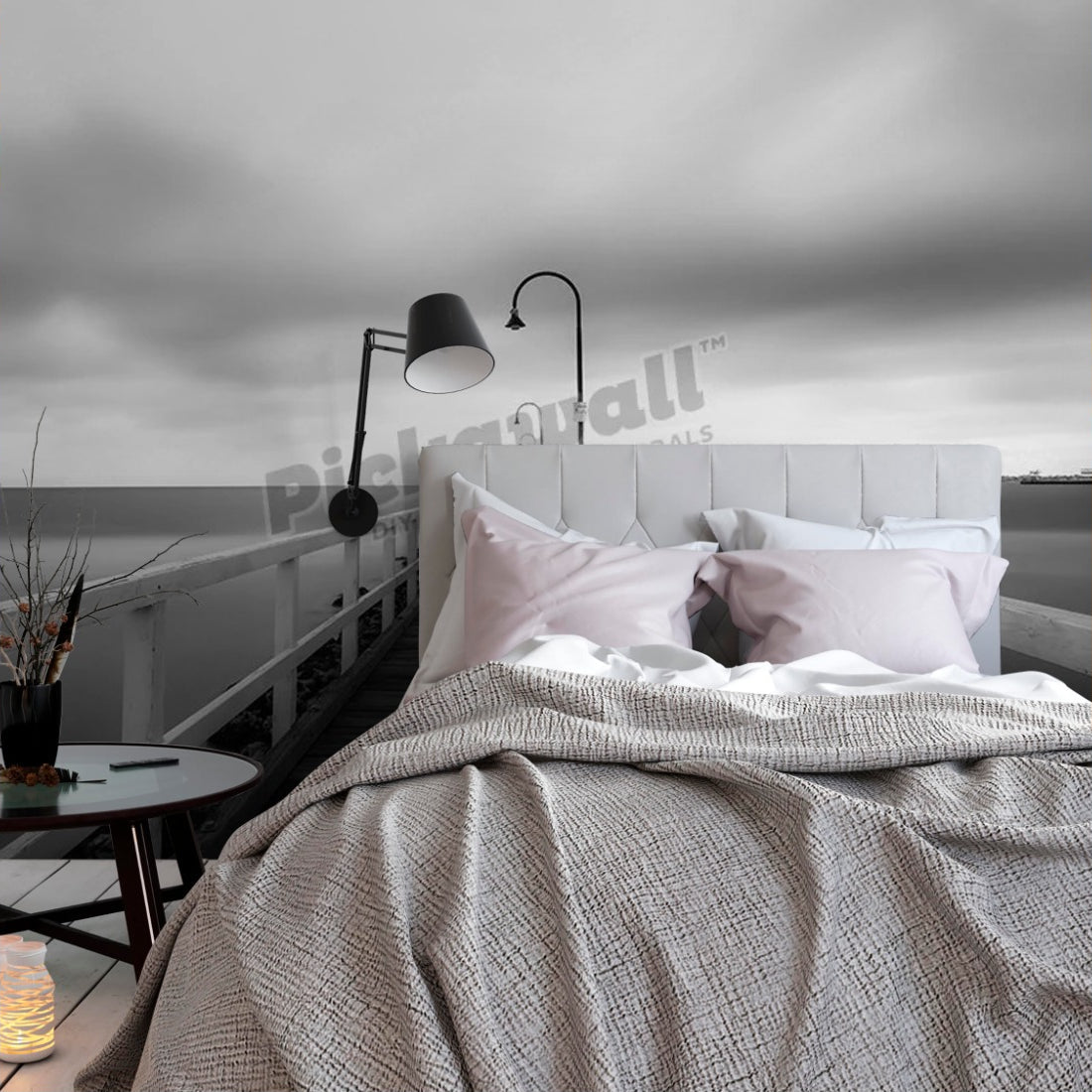 Pier of Dreams, wallpaper in a bedroom - Pickawall