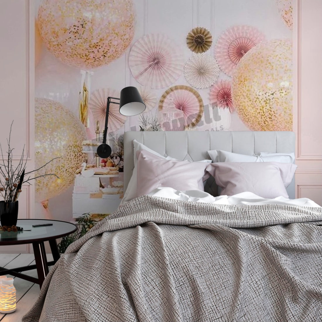 Spring Time Renovation Time! wallpaper in a bedroom - Pickawall