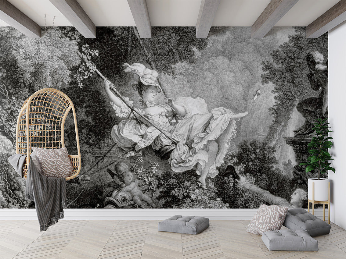 Summer Swing by Madam Blanc wallpaper room view - Pickawall