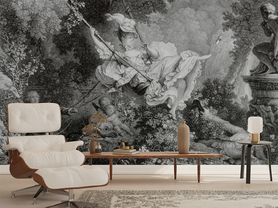 Summer Swing by Madam Blanc wallpaper room view - Pickawall