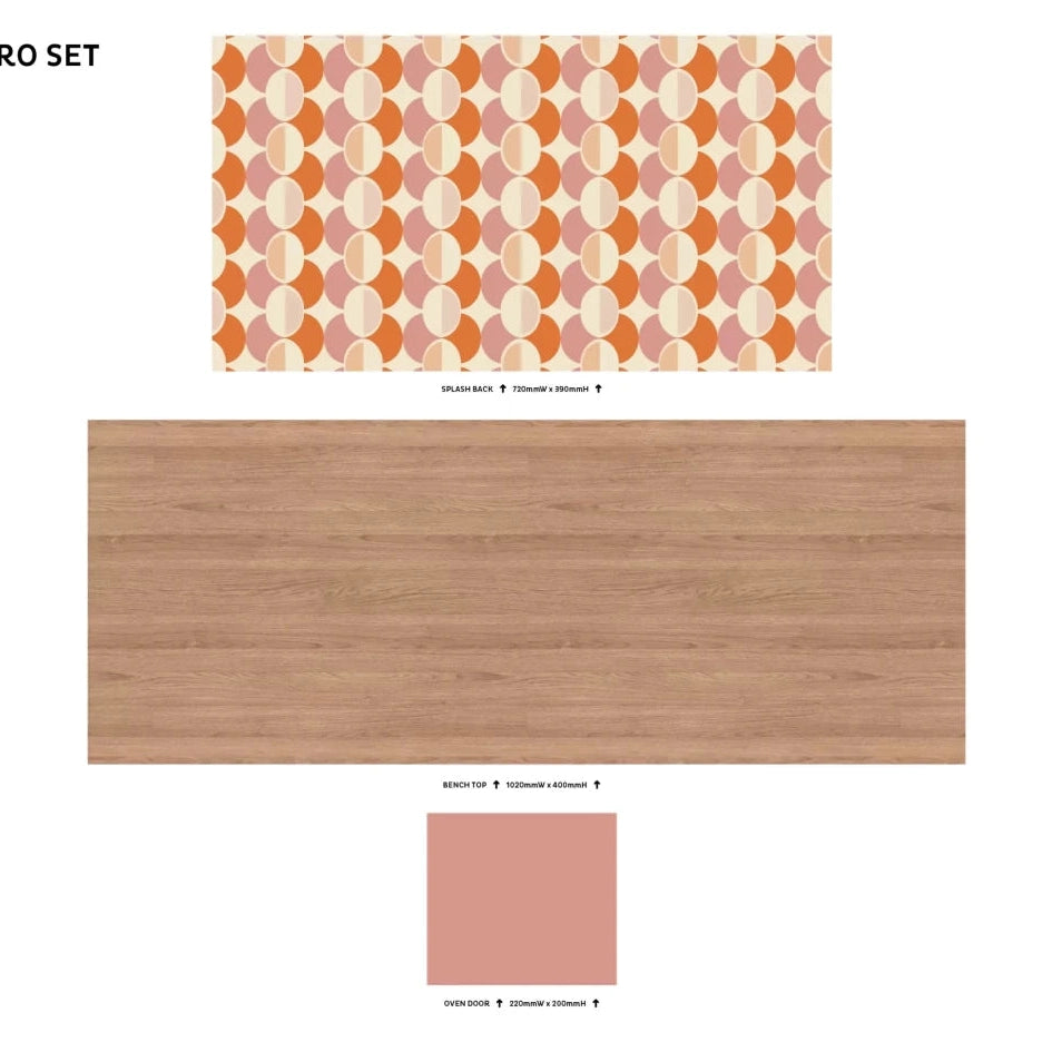 Play Kitchen Decal Set - Pickawall