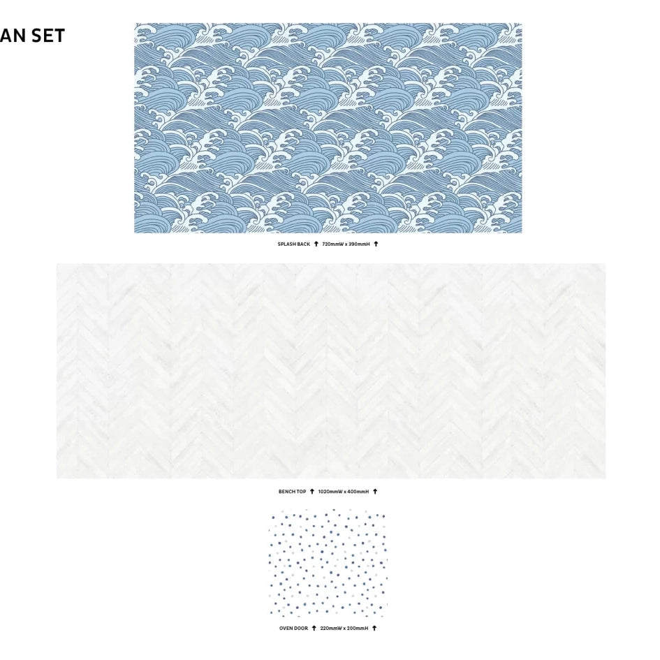 Play Kitchen Decal Set - Pickawall