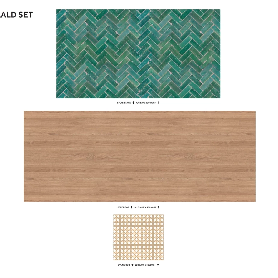 Play Kitchen Decal Set - Pickawall