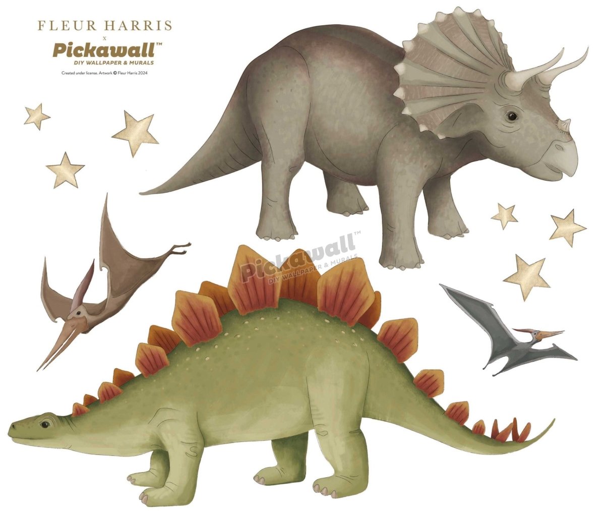'Prehistorica' icon Decals by Fleur Harris - Pickawall