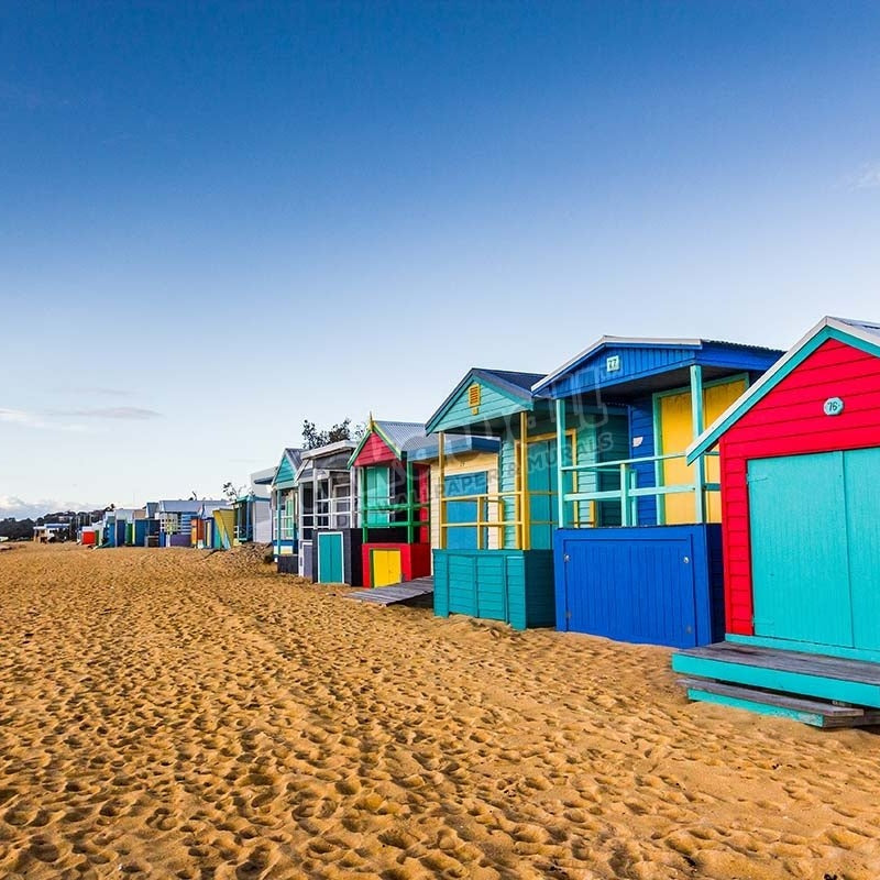 Red Beach Box - Pickawall