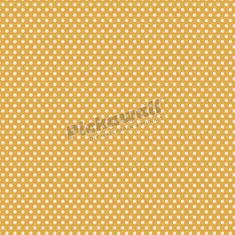 Rustic Polka- yellow - Pickawall