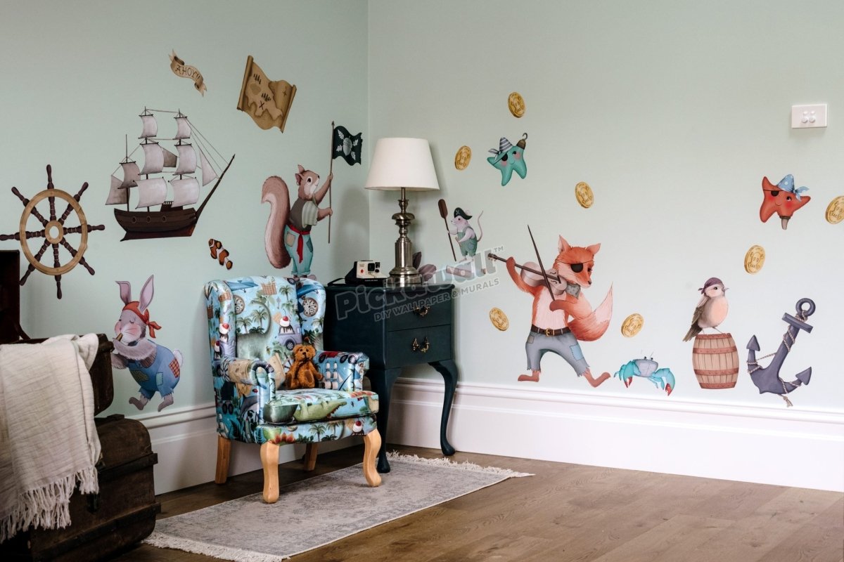 'Ships Ahoy!' Decals by Fleur Harris - Pickawall