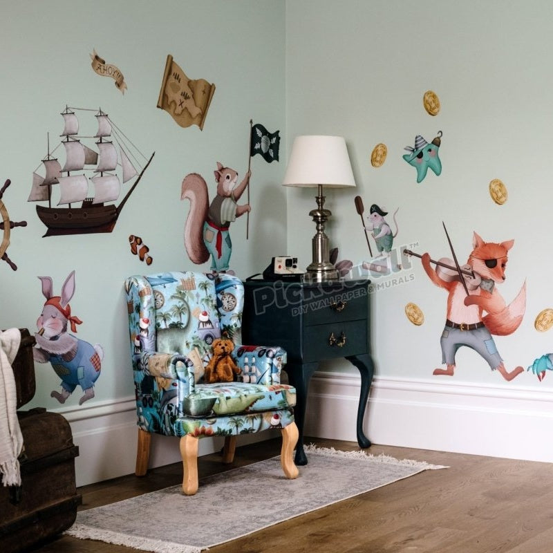 'Ships Ahoy!' Decals by Fleur Harris - Pickawall