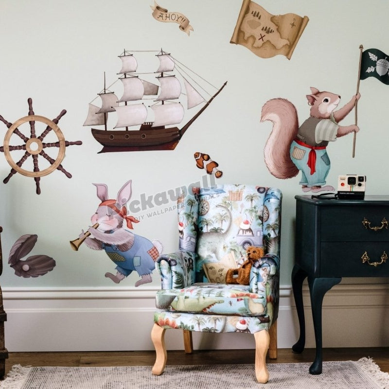 'Ships Ahoy!' Decals by Fleur Harris - Pickawall