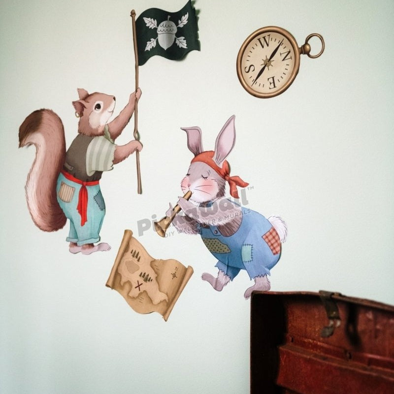 'Ships Ahoy!' Decals by Fleur Harris - Pickawall